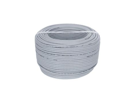 Kabel sieciowy U/UTP kat.5e skrętka 4x2x0,5mm wewnętrzny Eca PVC szary NEKU /2000m/