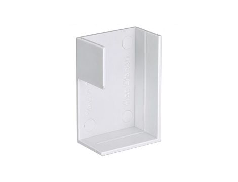 Łącznik kątowy BKK 40x25mm biały NEKU
