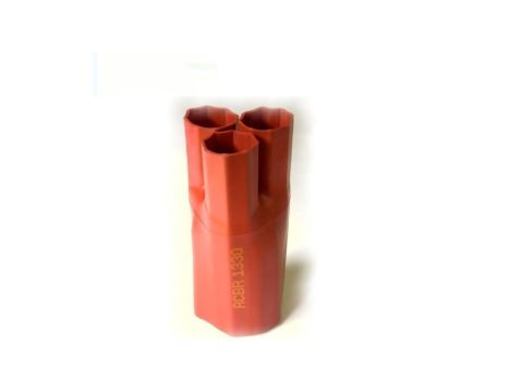 Palczatka termokurczliwa 3-żyłowa SN (75/31) czerwona - RCBR-1330