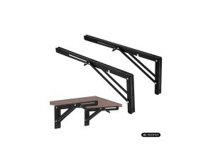 Uchwyt składany półki ściennej Maclean, min 350mm, max 700mm, max 50kg, 2 szt.,MC-196