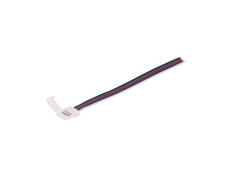 Złączka do taśmy led rgbw 12mm taśma-przewód