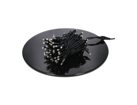 Lampki LED choinkowe zewnętrzne 100LED ciepłe białe 10mb (czarny OW) PR100-10M-WW-IP-BL