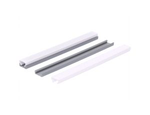 Profil led PCV Standard 15x10 2m szary ML