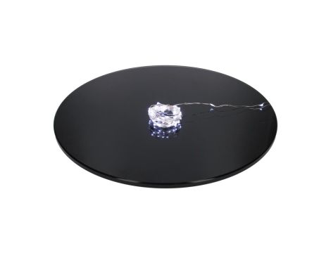 Lampki led zewnetrzne łezki białe zimne z zasilaczem 5m PRD50W-1