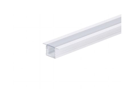 Profil led Standard Plus 2m biały z osłoną przeźroczystą CLF
