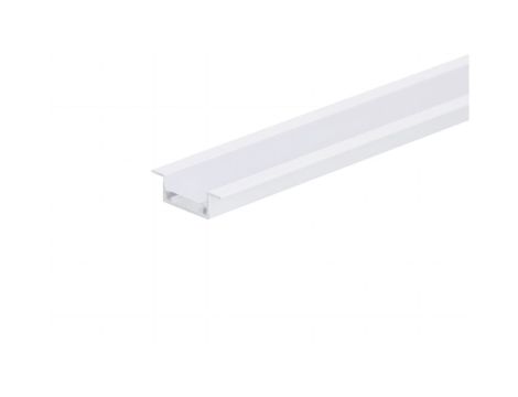 Profil led Glaze Plus 2m biały z osłoną mleczną ML