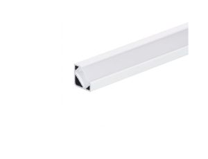 Profil led Corner 2m biały z osłoną mleczną MLF