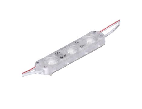 Moduł led IP68 12V AMC Citi Lens niebieski 1,08W v3 wyc IP3LED-SMD2835A-CITI1-B3