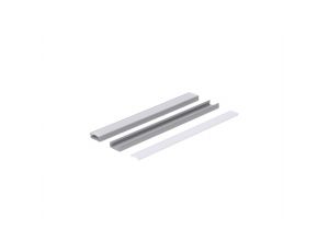 Profil led PCV Line Slim 16x7 3m szary ML