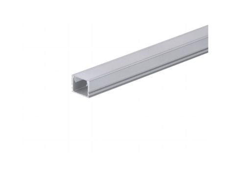Profil led Standard 3m anodowany z osłoną mleczną MLF