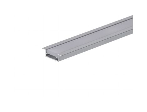 Profil led Glaze Plus 1m anodowany z osłoną mleczną ML