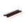 Profil led PCV Line 16x11 1m brązowy ML