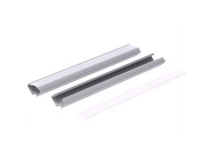 Profil led PCV Corner 22x12 1m szary ML