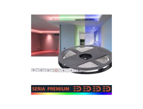 Taśma Premium 24V 60led RGB SMD5050 (10m)