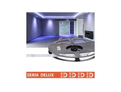 Taśma Delux 24V 80led niebieska SMD2835 SMD2835 (10)
