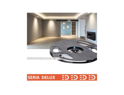 Taśma Delux 24V 32led 4000K 380lm SMD2835 (10)