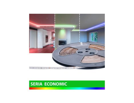 Taśma 12V 40m 2400 led 14,4W RGB smd5050