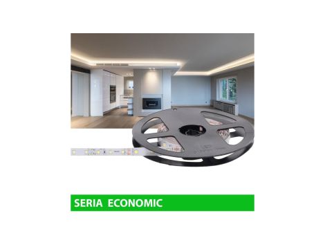 Taśma Led 12V 48W 300led biała neutralna mocna rolka 5m