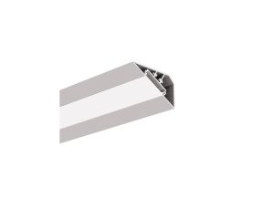 Profil led LOC-30 1m anodowany z osłoną przeźroczystą HS-22 Kluś