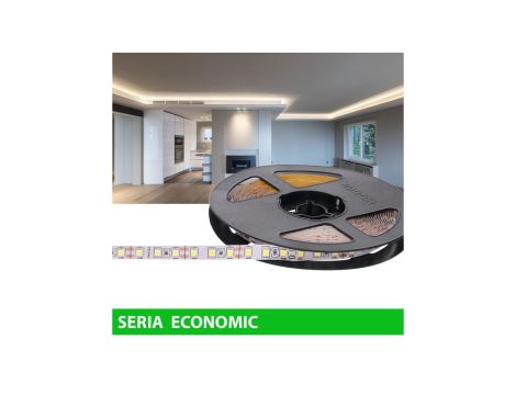 Taśma 12V 1m 120 led 9.6W biała neutralna smd2835