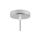 ROZETA DECO 1X METAL CYLINDER CHROM