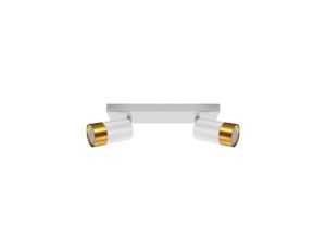 IDEUS SPOT PUZON 2XGU10 2L WHITE/GOLD