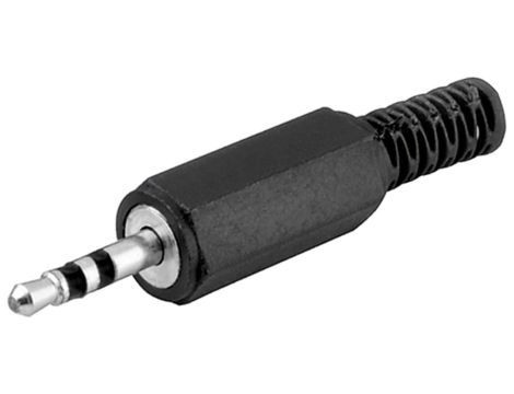 Wtyk jack - 2,5 mm - stereo