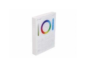 Panel sterowania LED 8 stref RGB+CCT biały bat sterownik B8
