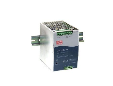 Zasilacz na szynę DIN MeanWell 24V 480W SDR/P