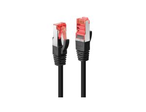 Kabel sieciowy kat. 6 S/FTP 0,5 m, czarny