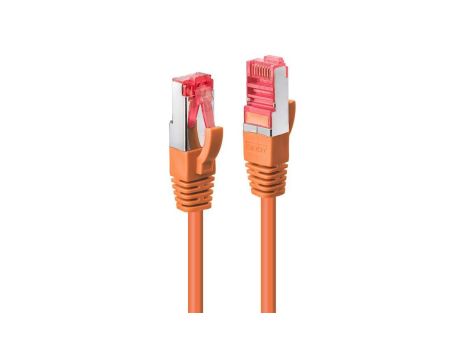 Kabel sieciowy kat. 6 S/FTP 0,5 m, pomarańczowy