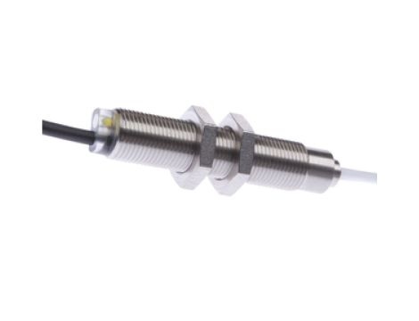 Czujnik indukcyjny do wysokich temperatur regulowany M12x1 dł: 55mm NO/NC złącze kablowe M12 4-PINowe 2m IV120450N