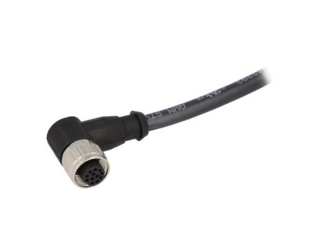 Złącze M12 żeńskie kątowe 10m 12-PIN 21348700C78100