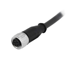Złącze M12 żeńskie proste 1,5m 12-PIN 21348500C78015