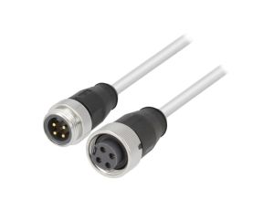 Złącze 7/8 męsko-żeńskie proste 0,3m 4-PIN 21349697495003
