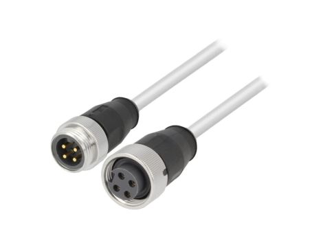 Złącze 7/8 męsko-żeńskie proste 0,3m 4-PIN 21349697495003