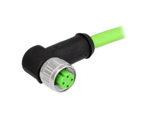 Złącze M12 żeńskie kątowe 7,5m 4-PIN 21349500477075