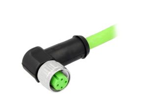 Złącze M12 żeńskie kątowe 0,5m 4-PIN 21349500477005