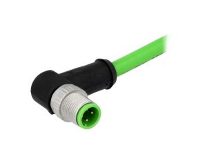 Złącze M12 męskie kątowe 0,5m 4-PIN 21349400405005