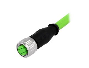 Złącze M12 żeńskie proste 1m 4-PIN 21349300477010