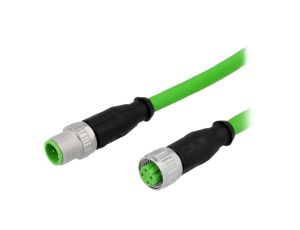 Złącze M12 męsko-żeńskie proste 10m 4-PIN 21349293477100