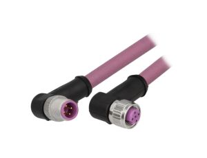 Złącze M12 męsko-żeńskie kątowe 10m 4-PIN 21349091487100