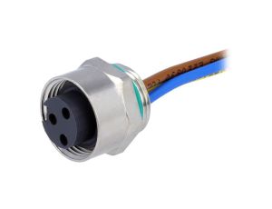 Złącze 7/8 żeńskie proste 0,5m 3-PIN 21043162301