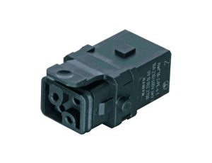 Złącze Han 1A prostokątne żeńskie 2-PIN +PE 9100022700