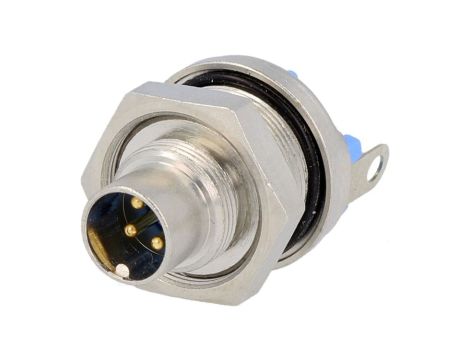 Złącze M9 męskie 4-PIN 60V T01-0580-P04