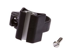 Akcesoria magnetyczne, klips montażowy, 26x19x25mm, rozpiętość 16,5-17,6mm, tworzywo sztuczne, do czujnika MZR4, AM000096