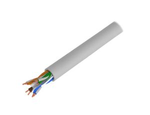 Przewód U/UTP Cat 6 Cu 23AWG LSZH 100m szary CQ2100U
