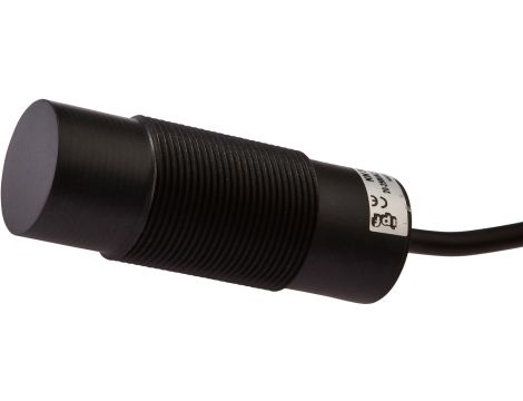 Czujnik pojemnościowy, M30x1,5, Sn: 5-20, 20-250VAC, dwuprzewodowy NO, kabel 2m PVC, KN304107