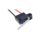 Mikroprzełącznik SNAP ACTION z dźwignią SPST-NC 0,1A/125VAC D2HW-C222M