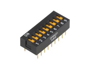 Przełącznik DIP-Switch 9 sekcji ON-OFF A6E-9101-N